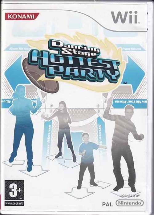 Dancing Stage Hottest Party - Wii (B Grade) (Genbrug)